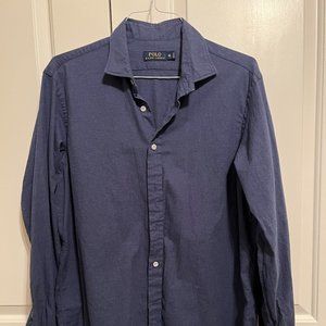 Polo Ralph Lauren button-down shirt dark denim color Size XL